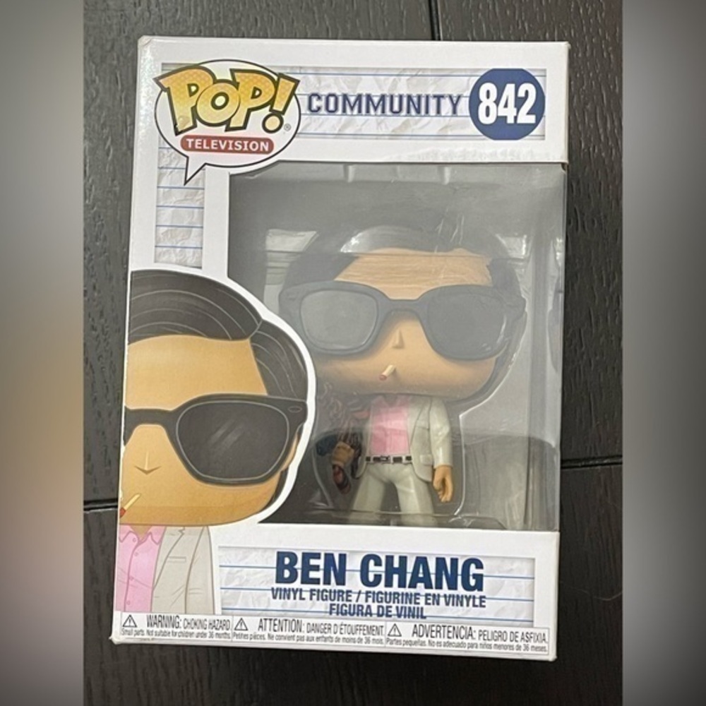 Ben Chang Pop! Television Community 842 Funko Pop